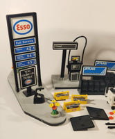 Vintage 1981 Playmobile Esso Gas Service Station Incomplete Set (English Version)