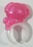 Zuru Pink Dog Plastic Toy Ring