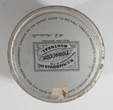 Vintage Macdonald's Export Finest Virginia Cigarette Tobacco 8 oz Metal Tin Can