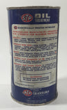 Vintage STP Secret Formula Super Concentrated 100% Pure Petroleum Oil Treatment Add To Your Oil 15 Imp. Flu, Ozs. 5 1/4" Tall Metal Can
