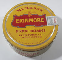 Vintage Murray's Erinmore Mixture Pipe Tobacco 200g Tin Metal Tobacco Container