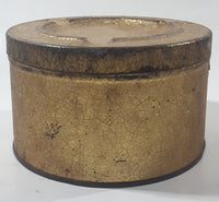 Antique Rock City Tobacco Ottoman Fin Cut Tobacco Tin with Ash Tray Lid