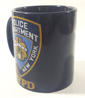 2008 NYPD City of New York Police Department Dark Blue Ceramic Coffee Mug Cup