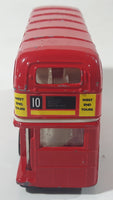 Harrods London Bus London Transport No. 61051 Red Double Decker Bus Die Cast Toy Car Vehicle