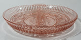 Vintage Pink Depression Glass Two Compartment Candy Dish