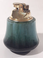 Vintage BMP Canada Blue Mountain Pottery Blue Green Drip Glaze Table Lighter Made in Japan