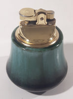 Vintage BMP Canada Blue Mountain Pottery Blue Green Drip Glaze Table Lighter Made in Japan