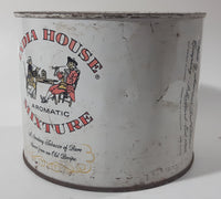 Vintage India House Aromatic Mixture Tobacco Tin Metal Can