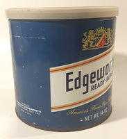 Vintage Edgeworth Ready Rubbed America's Finest Pipe Tobacco Tin Metal Can with Plastic Lid