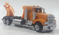 Peterbilt Cement Truck Yellow Die Cast Toy Car Vehicle Missing Barrel