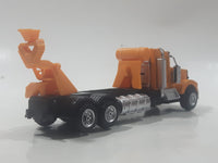 Peterbilt Cement Truck Yellow Die Cast Toy Car Vehicle Missing Barrel