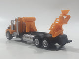 Peterbilt Cement Truck Yellow Die Cast Toy Car Vehicle Missing Barrel