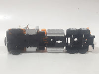 Peterbilt Cement Truck Yellow Die Cast Toy Car Vehicle Missing Barrel