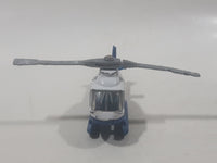 1999 Matchbox Wilderness Adventure Rescue Chopper Alpine Rescue White Die Cast Toy Aircraft Vehicle