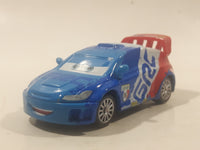 Mattel Disney Pixar Cars Raoul Caroule GRC France Blue White Red Die Cast Toy Car Vehicle V2809