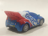 Mattel Disney Pixar Cars Raoul Caroule GRC France Blue White Red Die Cast Toy Car Vehicle V2809