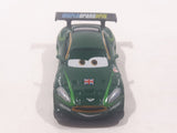 Disney Pixar Cars #9 World Grand Prix Dark Green Die Cast Toy Car Vehicle V2813