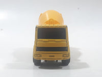 Maisto Cement Mixer Truck Yellow Die Cast Toy Car Construction Equipment Building Vehicle