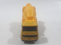 Maisto Cement Mixer Truck Yellow Die Cast Toy Car Construction Equipment Building Vehicle