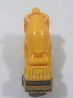 Maisto Cement Mixer Truck Yellow Die Cast Toy Car Construction Equipment Building Vehicle
