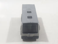2019 Matchbox MBX Service Crew City Bus Grey Die Cast Toy Car Vehicle