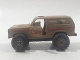 1988 Hartoy Coca Cola Coke Soda Pop Chevrolet Blazer Brown White Red Die Cast Toy Car Vehicle with Opening Doors