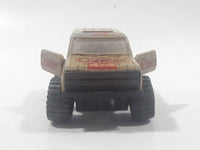 1988 Hartoy Coca Cola Coke Soda Pop Chevrolet Blazer Brown White Red Die Cast Toy Car Vehicle with Opening Doors