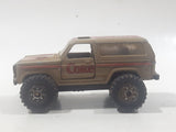 1988 Hartoy Coca Cola Coke Soda Pop Chevrolet Blazer Brown White Red Die Cast Toy Car Vehicle with Opening Doors