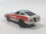 Vintage 1980 Kidco Burnin' Key Cars Datsun 280ZX Turbo #33 White Plastic Body Toy Car Vehicle