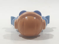 Lego Duplo Blue with Gold Pilot Aviator Cap 2 1/2" Tall Toy Figure 4555