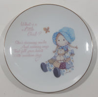 Vintage 1978 Lasting Memories What is a Little Girl? 6 1/4" Porcelain Collector Plate