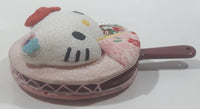 2006 Sanrio Hello Kitty Pocket Mirror in 3D Embroidered Cover