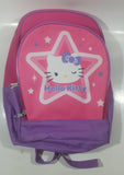 2014 Sanrio Hello Kitty Star 5" x 8" x 12" Small Back Pack Bag