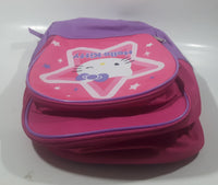 2014 Sanrio Hello Kitty Star 5" x 8" x 12" Small Back Pack Bag