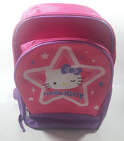 2014 Sanrio Hello Kitty Star 5" x 8" x 12" Small Back Pack Bag