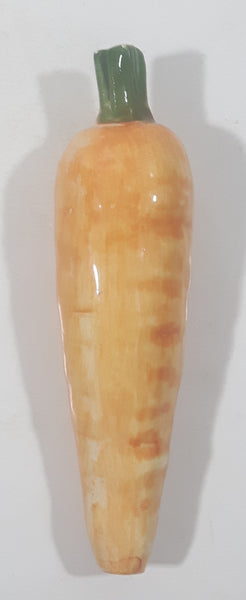 Vintage Ceramic Vegetable Carrot 6 1/2" Long Ornament