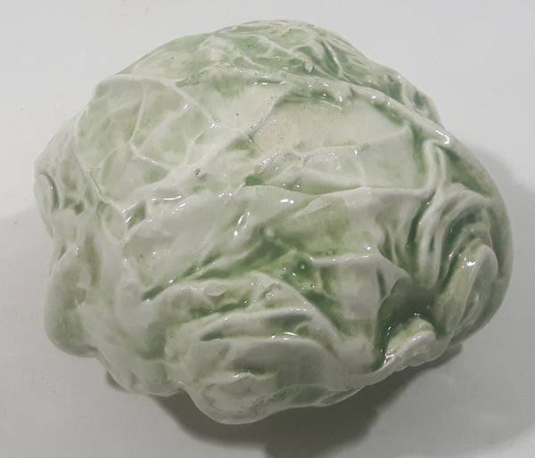 Vintage Ceramic Vegetable Cabbage 4 1/4 Ornament