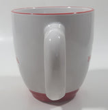 Honda White and Red Ceramic Coffee Mug Cup