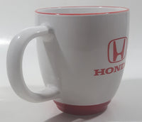 Honda White and Red Ceramic Coffee Mug Cup