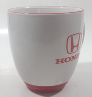 Honda White and Red Ceramic Coffee Mug Cup