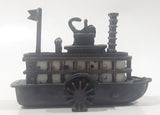 Vintage River Boat Paddle Steam Boat Miniature Metal Pencil Sharpener Doll House Furniture