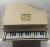 Rare Vintage 18 Key Baby Grand Piano 14 3/4" Wood Playable Toy