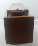 Vintage Glass Globe 14" Tall Wooden Based Peanut Nut Dispenser Bar Pub Lounge Collectible