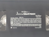 1996 Walt Disney Pictures James and the Giant Peach Movie VHS Video Cassette Tape