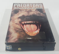 1992 Time Warner Presents Predators Of The Wild Hunters & The Hunted Movie VHS Video Cassette Tape with Case