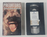 1992 Time Warner Presents Predators Of The Wild Hunters & The Hunted Movie VHS Video Cassette Tape with Case