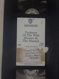 1992 Time Warner Presents Predators Of The Wild Hunters & The Hunted Movie VHS Video Cassette Tape with Case