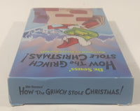 1966 MGM Dr. Seuss' How The Grinch Stole Christmas! Movie VHS Video Cassette Tape with Case