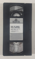 1966 MGM Dr. Seuss' How The Grinch Stole Christmas! Movie VHS Video Cassette Tape with Case