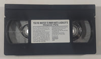1995 Dualstar Entertainment You're Invited To Mary-Kate & Ashley's Sleepover Party A Musical Party Series Movie VHS Video Cassette Tape with Case